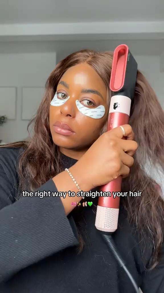 The proper way to straighten your hair so you’re left with soft, shiny hair! Use your hair dryer of choice (I’m using the Dyson fair wrap which is a great holiday gift for her), along with the color wow dream coat and Oribe heat protectant. Brush and straighten with your flair iron as you go and finish with the gisou honey hair oil! .. For more links to christmas decor, red light mask, holiday party must-haves, triangle scarves, follow me on LTK! ✨

#LTKHoliday #LTKBeauty #LTKgrwm