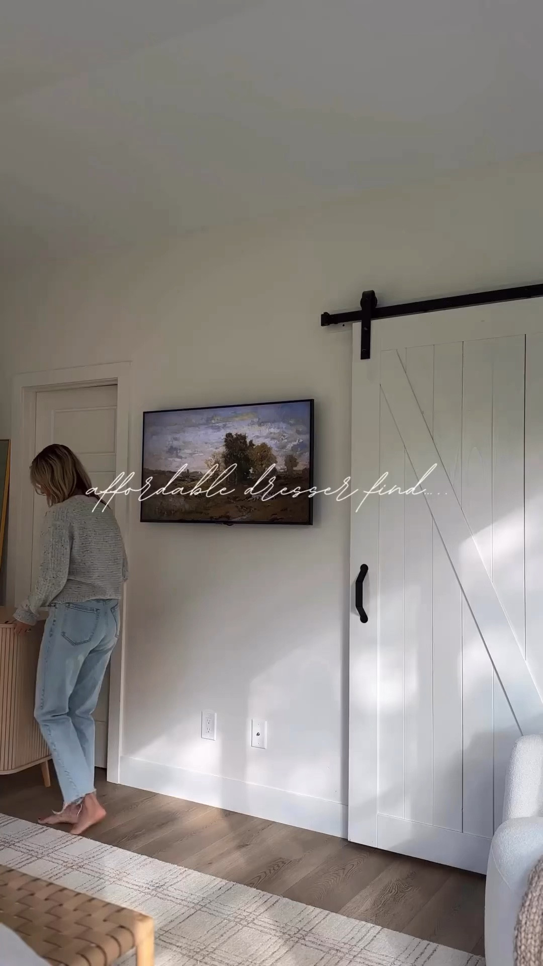 Affordable dresser find that looks high end! #ad I always find the best home finds at @wayfair ✔️ I needed a smaller dresser but wanted it to have a unique + modern feel plus be affordable… this one checks all the boxes.
#wayfair @wayfair #wayfairpartner #onlyonwayfair #wayfairhomefinds

#LTKVideo #LTKSaleAlert #LTKHome