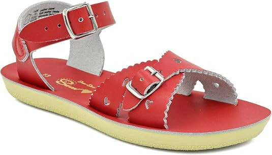 Sun-San Sweetheart Little Kid Leather Sandals | Amazon (US)