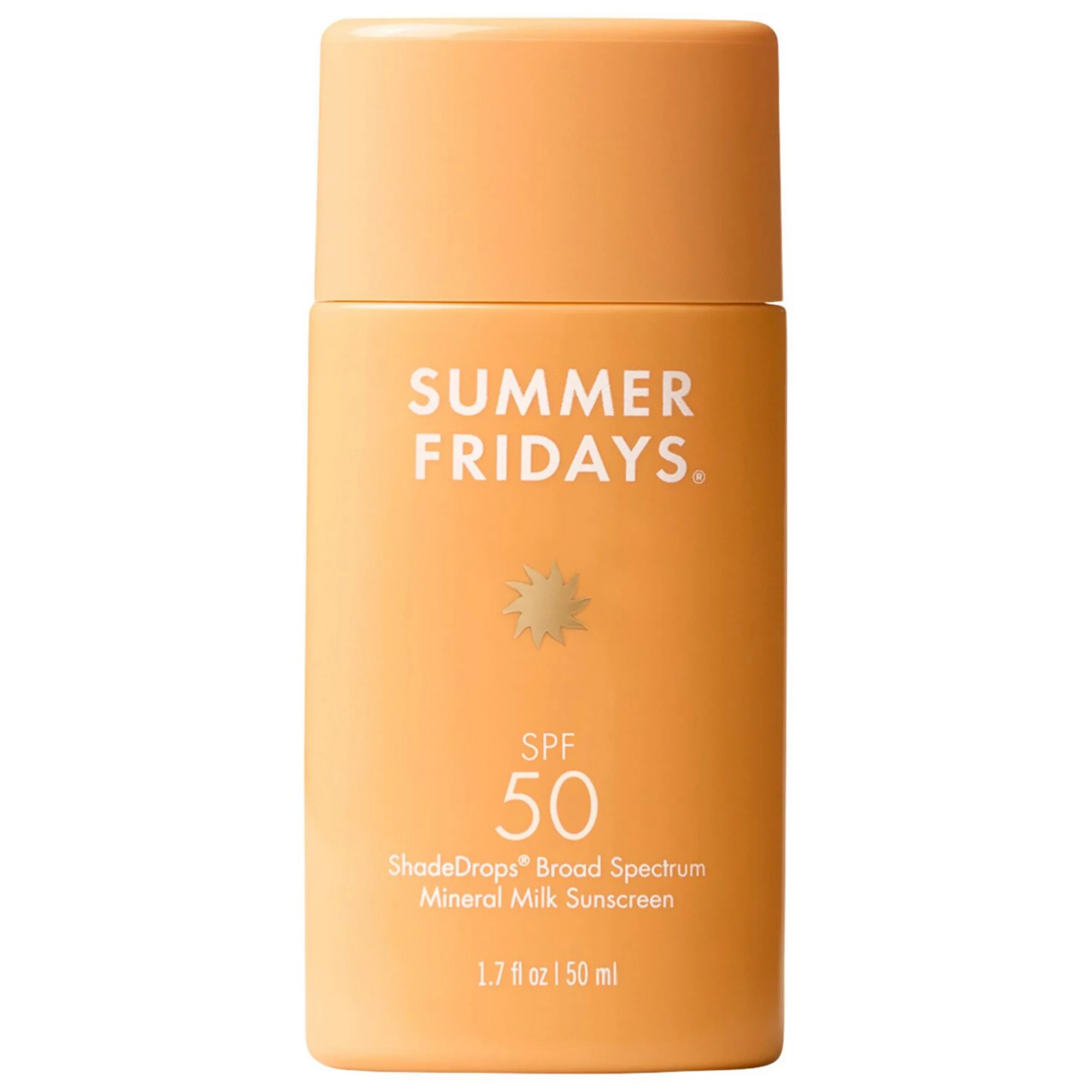 Summer Fridays ShadeDrops Broad Spectrum SPF 50 Daily Mineral Milk Sunscreen | Kohl's