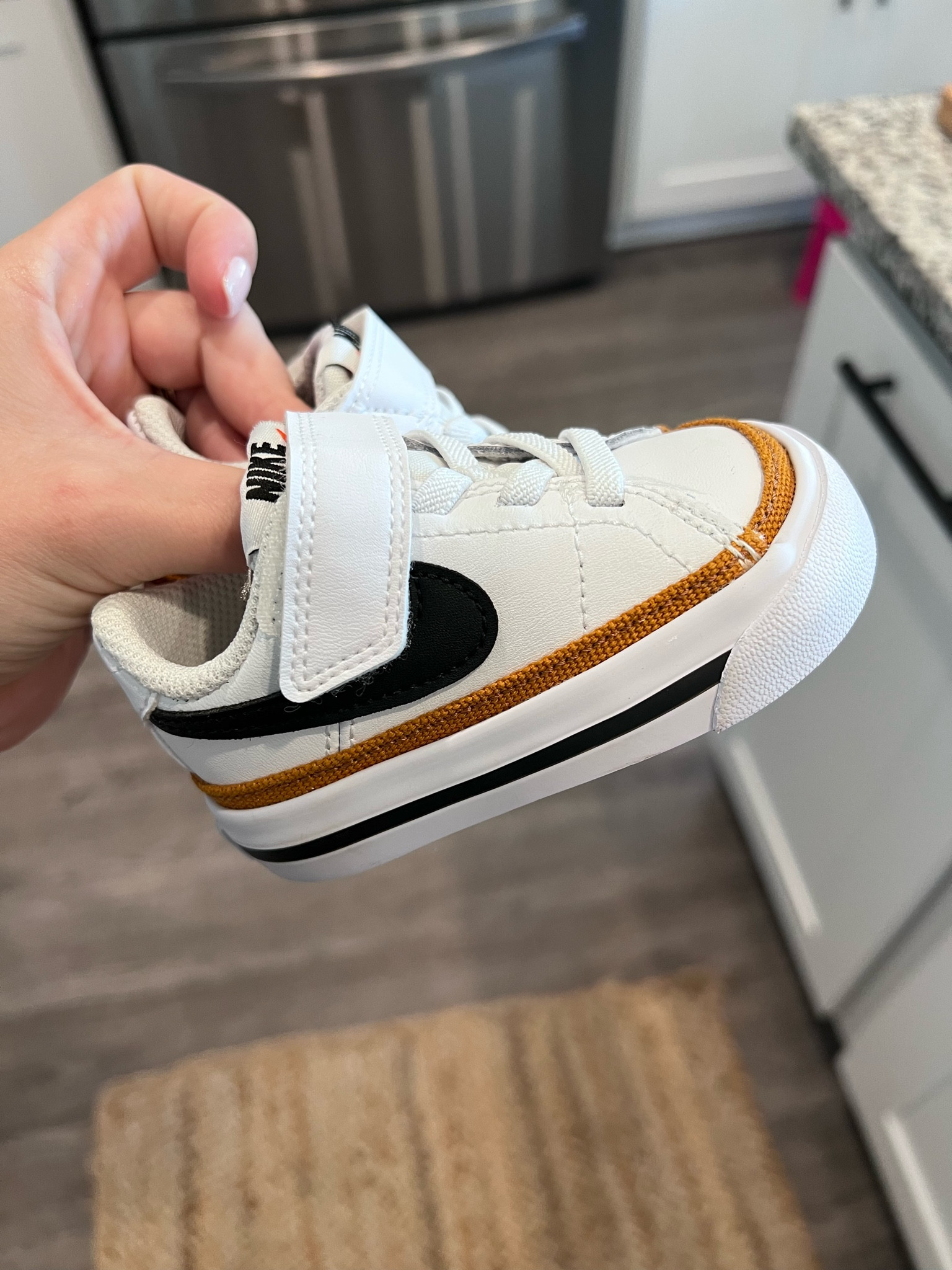 Cutest baby shoes 🥹 #nikebaby #nike #babyshoes #nikecourtlegacy

#LTKkids #LTKbaby #LTKunder50