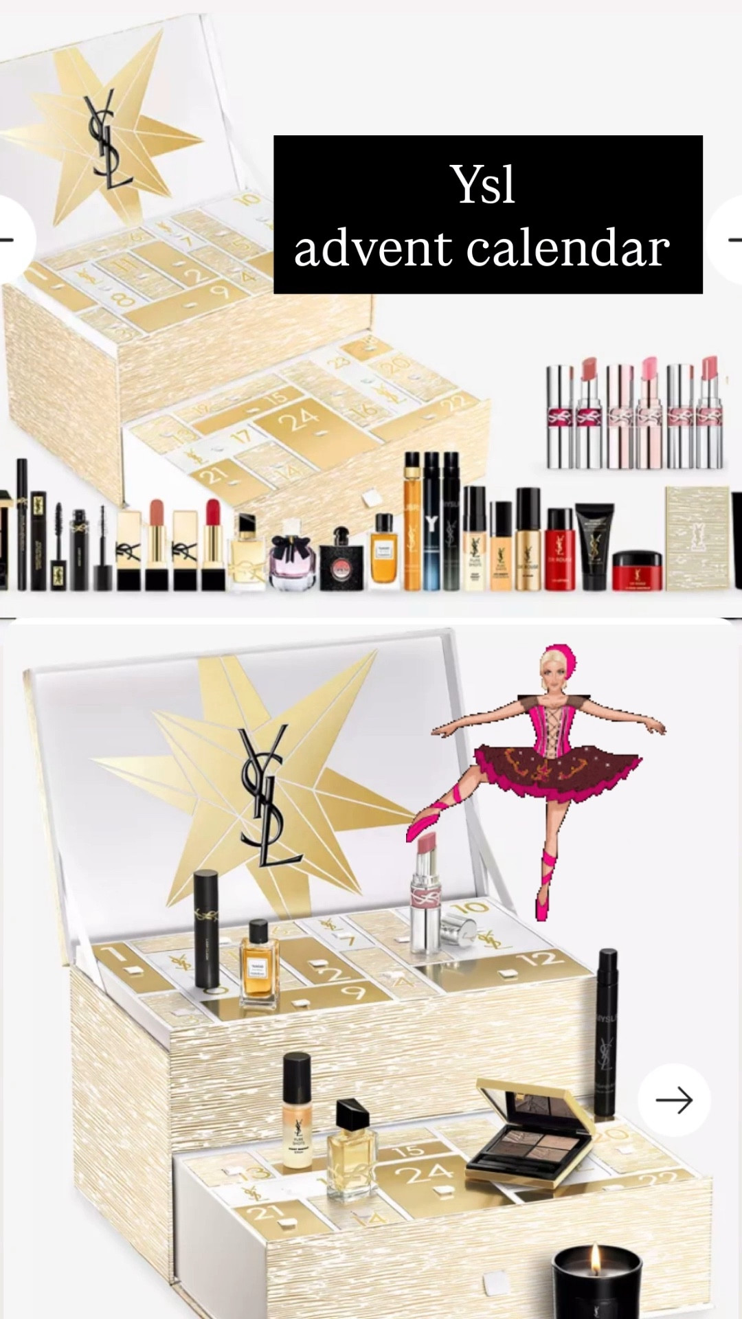 YVES SAINT LAURENT
YSL Advent Calendar 2025

#LTKSeasonal #LTKStyleTip #LTKBeauty
