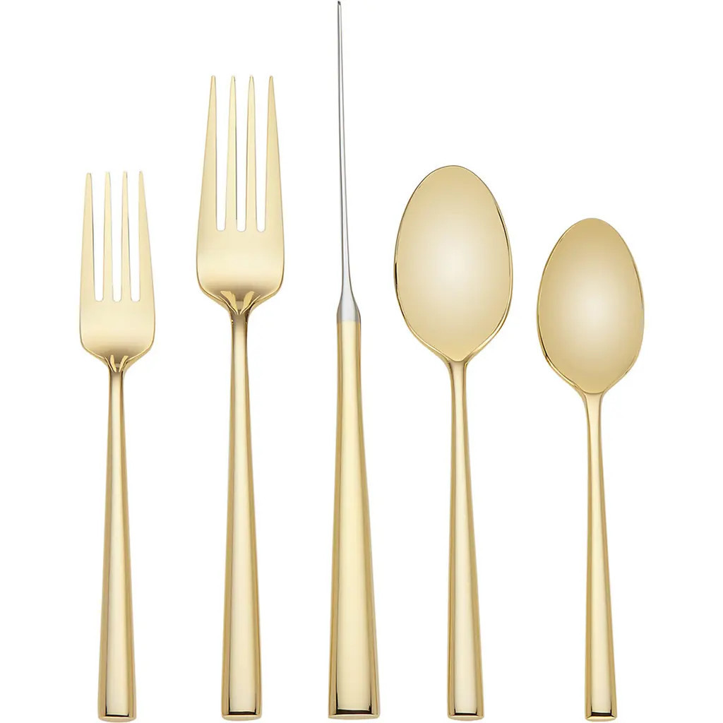 Kate Spade New York malmo gold 5-piece flatware place setting at Nordstrom | Nordstrom