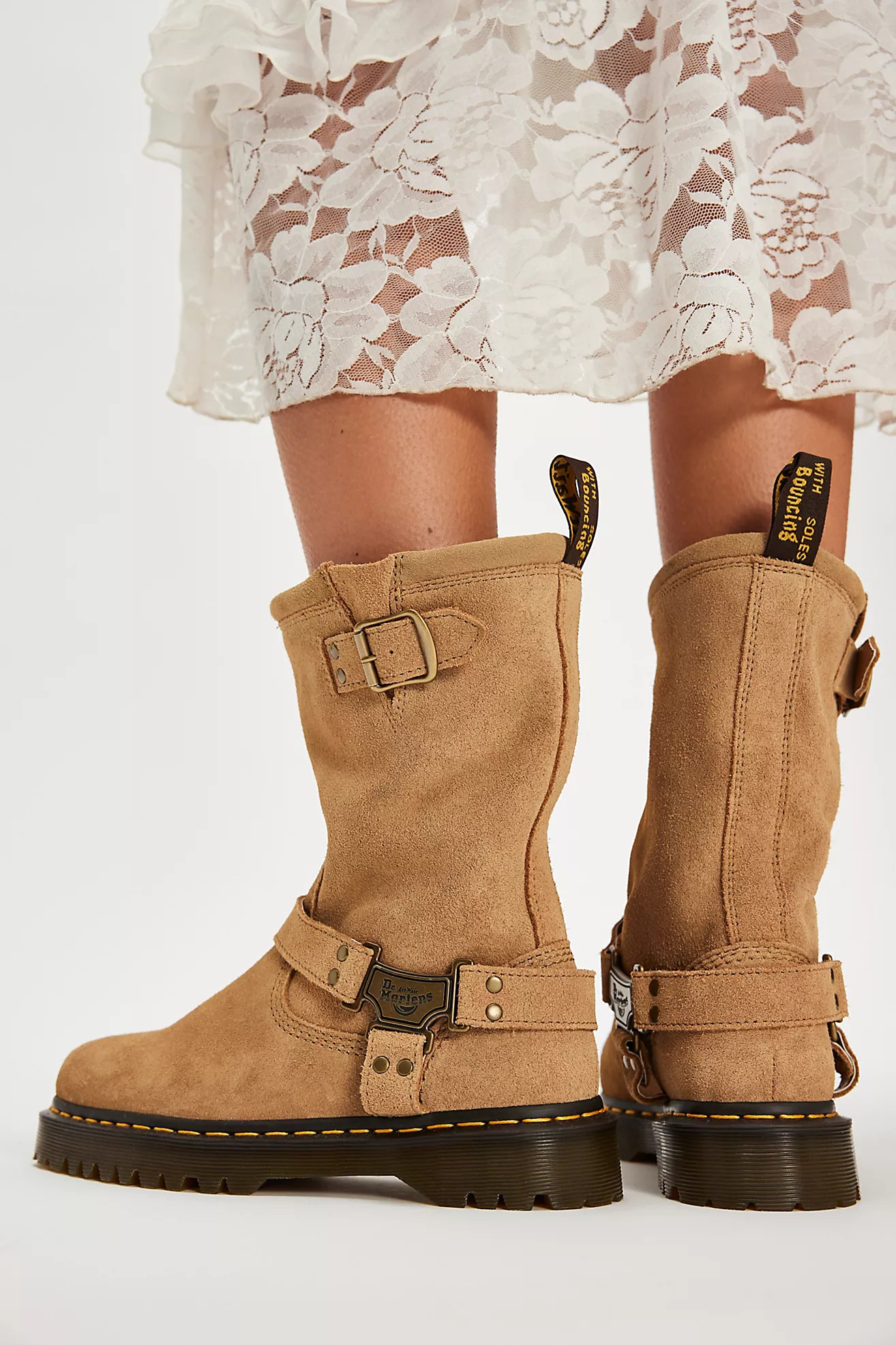 Dr. Martens Anistone Hi Boots | Free People (Global - UK&FR Excluded)