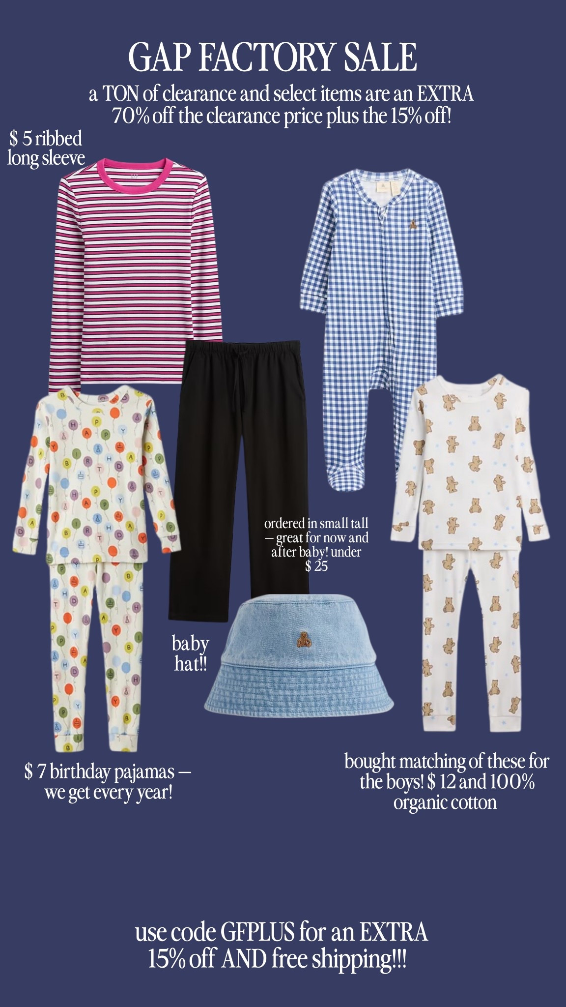 gap factory sale on sale! use code GFPLUS at checkout!

#gap #gapfactory #clearance #sale 

#LTKmomlife #LTKSaleAlert #LTKKids