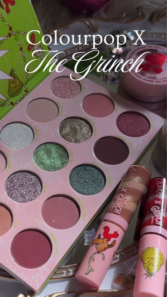 The new Colourpop x The Grinch collection has launched just in time for holiday party season! Everything in this collection is gorgeous and also oh so giftable! #colourpop #colourpopxthegrinch #thegrinch #christmasmakeup #holidaymakeup

#LTKGiftGuide #LTKBeauty #LTKHoliday