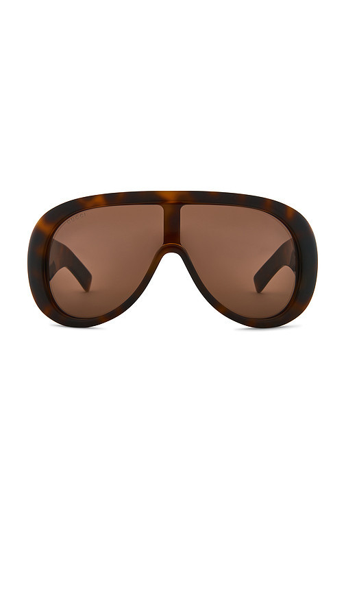 Gucci Aviator Sunglasses in Brown. | Revolve Clothing (Global)