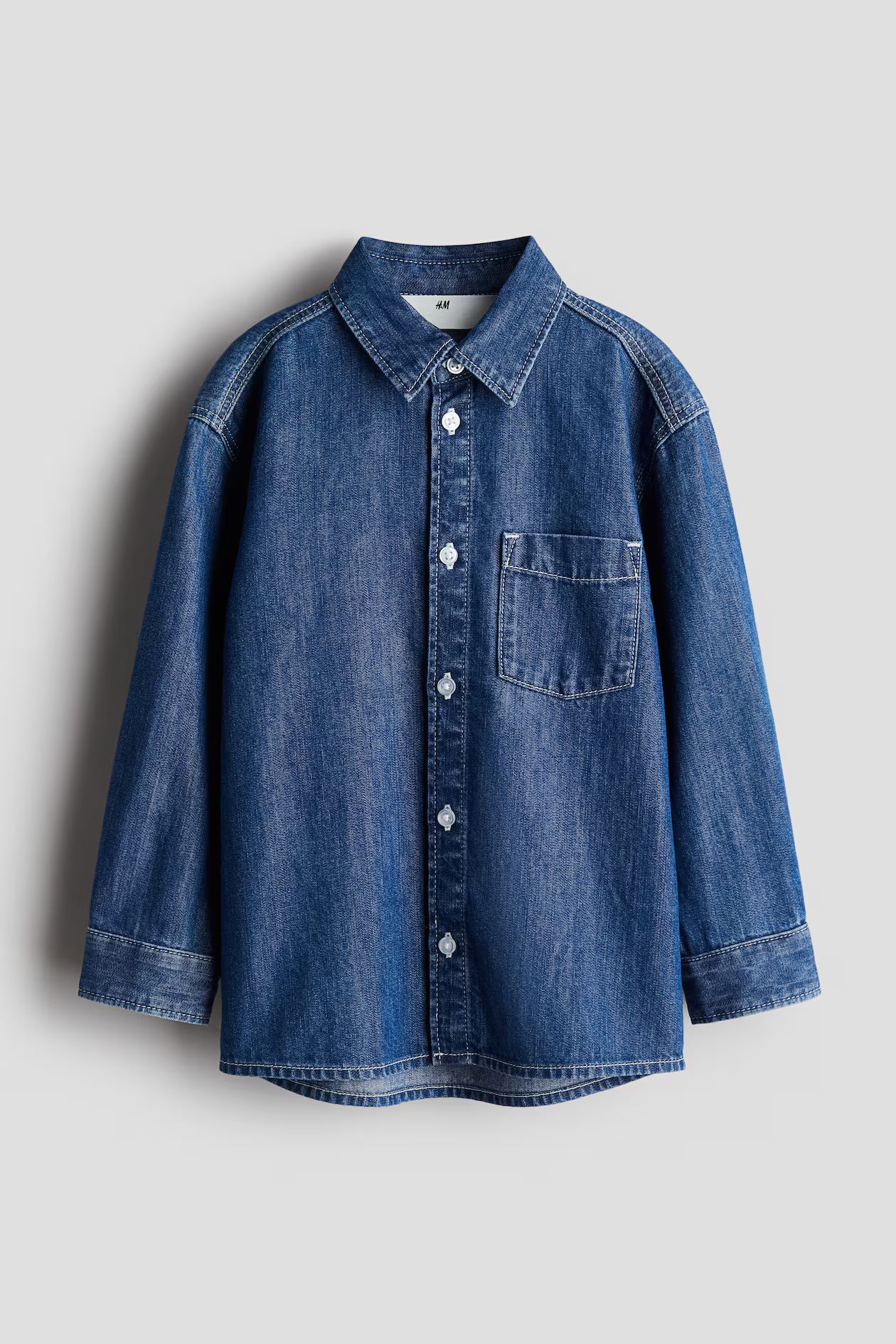 Cotton denim shirt | H&M (US + CA)