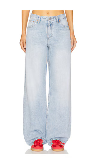 Hill Wide Straight in Stream Lig23ht Fade | Revolve Clothing (Global)