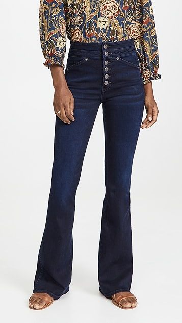 Beverly High Rise Skinny Flare Jeans | Shopbop