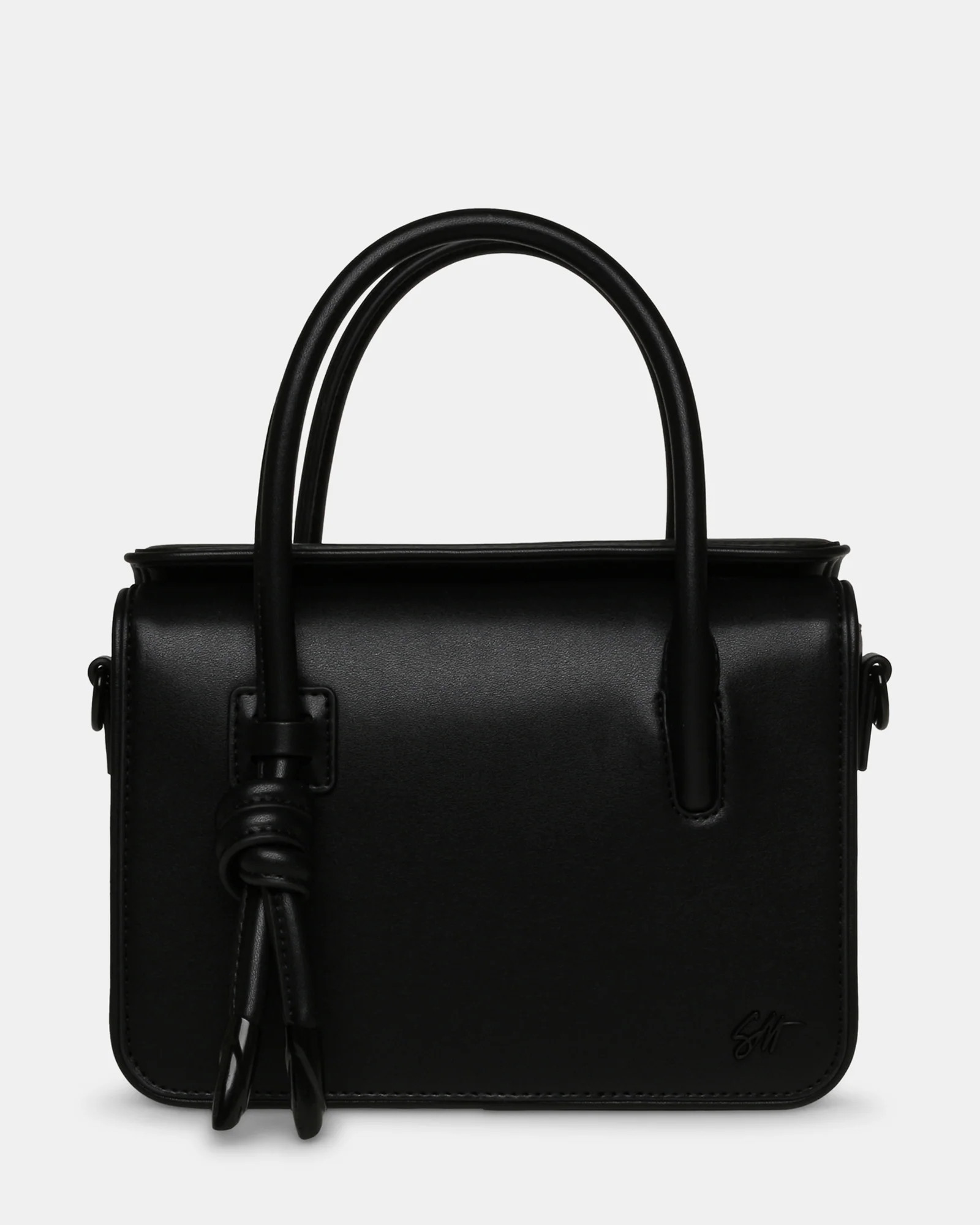 BTONGA Black Top Handle Crossbody Tote Bag | Women's Designer Handbags | Steve Madden (Canada)