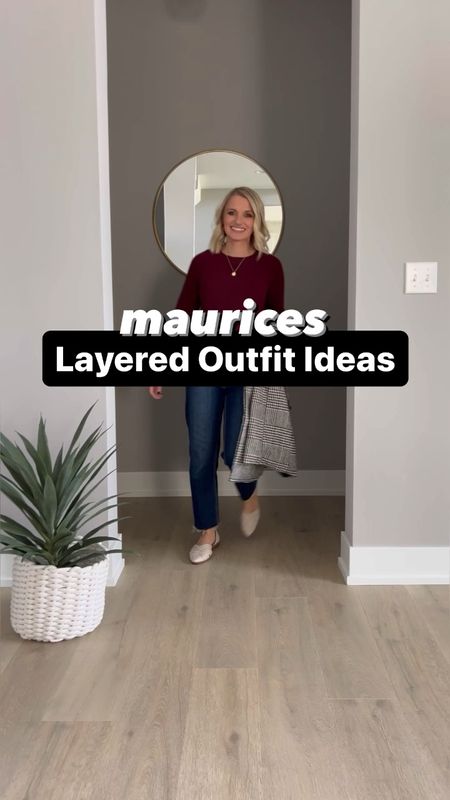 Laying outfit ideas with maurices! You can find so many different layering options at affordable prices! Sizing details 👇🏻
Outfit 1- sweater- xs || jeans- 2/short (run big) || wool coat- xs || shoes- 7.5
Outfit 2- top- xs || jeans- 2/short (run big) || coatigan- xs || shoes-7.5
Outfit 3- dress- xs || denim jacket-small || Boots- 7.5

#LTKfindsunder100 #LTKstyletip #LTKSeasonal