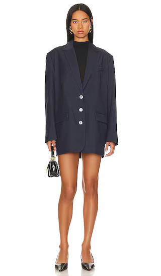 Cohen Boyfriend Blazer Dress in Remi Navy | Revolve Clothing (Global)