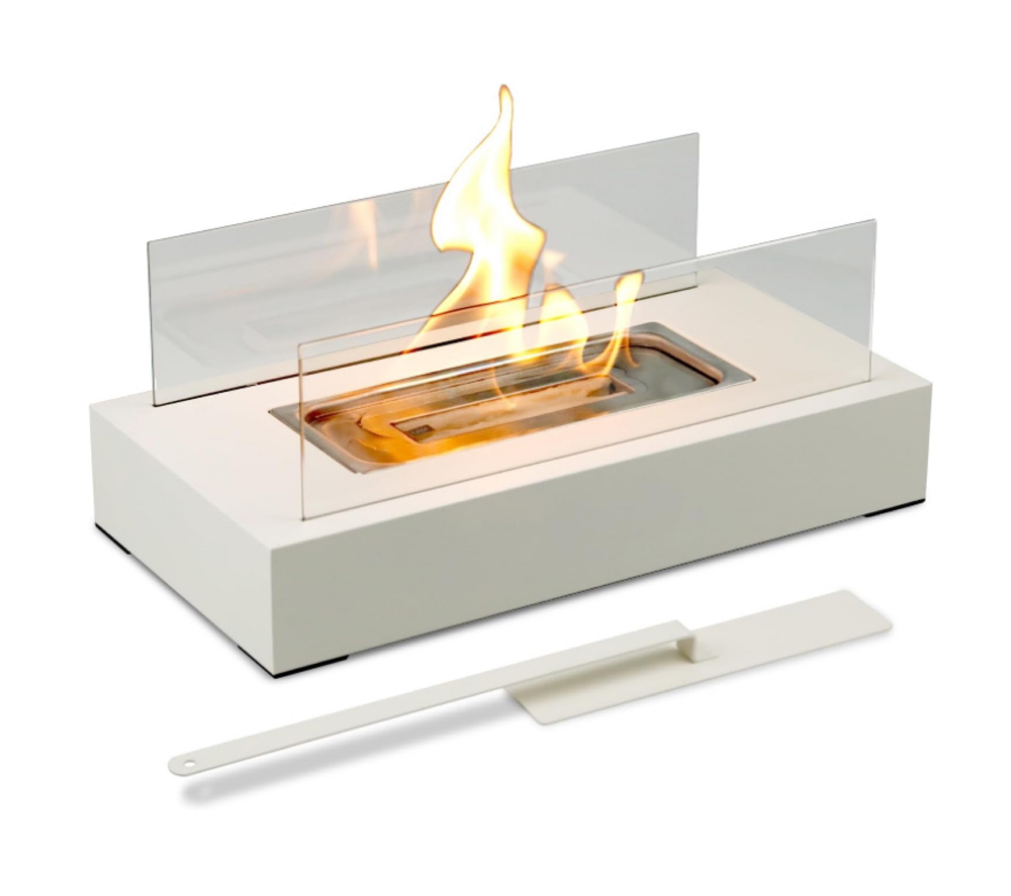 Shop Tabletop Fire Pit for Christmas Decorations, Indoor Mini Table Top Firepit Small Fireplace Bowl for Outdoor Patio Balcony Backyard Porch Table Decor, Smores Maker, Housewarming Gift