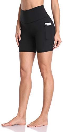Colorfulkoala Women's High Waisted Biker Shorts with Pockets 6" Inseam Workout & Yoga Tights | Amazon (US)