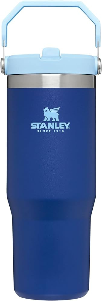 STANLEY IceFlow Stainless Steel Tumbler with Straw, Vacuum Insulated Water Bottle for Home, Offic... | Amazon (US)