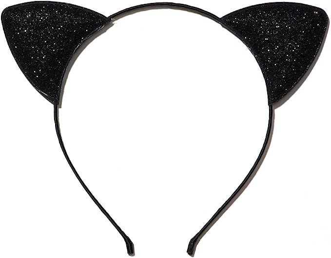 Anna Belen"Felina" Glitter Cat Ears Headband | Amazon (US)
