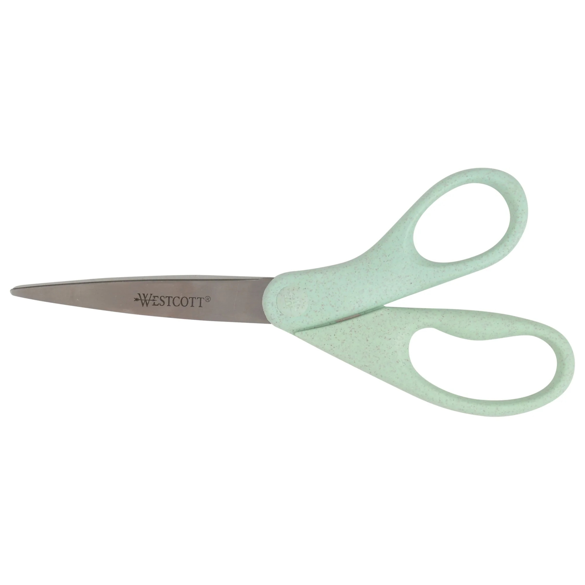 Westcott Crafting Scissors, KleenEarth, 8", Straight, Eco-Friendly, Rice Husks, Blue, 1-Count | Walmart (US)