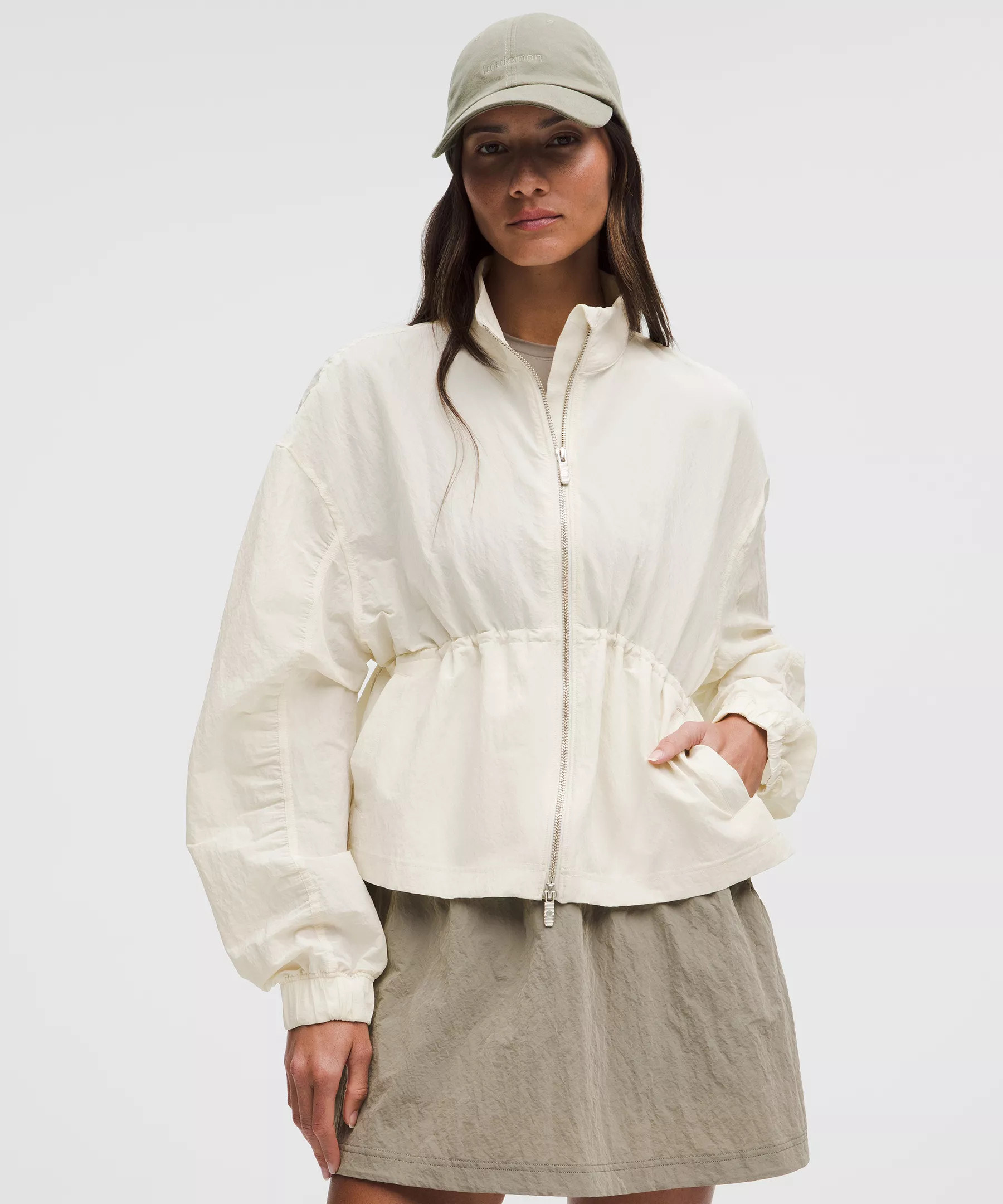 Crinkle Nylon Cinchable Jacket | Lululemon (US)