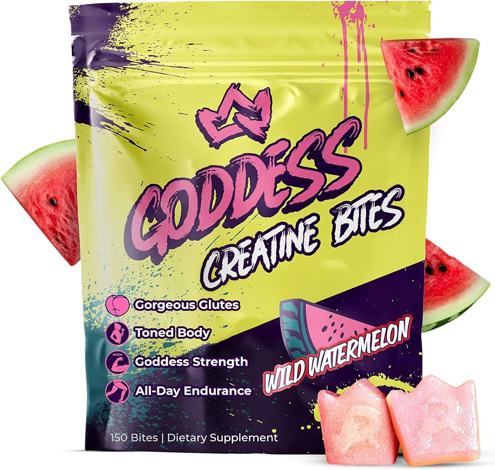 Primal Queen Goddess Creatine Gummies – Low-Sugar Chewable Creatine for Women | Booty and Muscl... | Amazon (US)