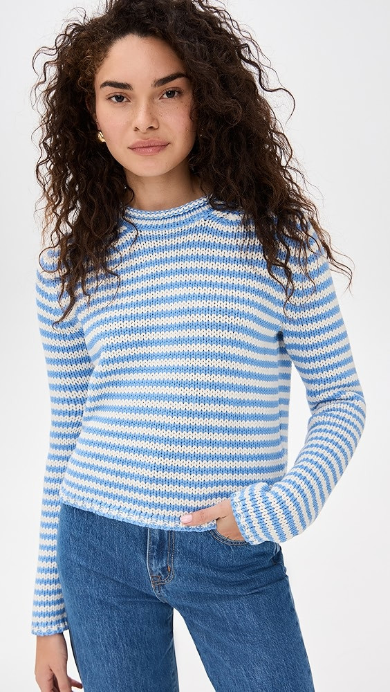 La Ligne Fine Stripe Mini Marina Sweater | Shopbop | Shopbop