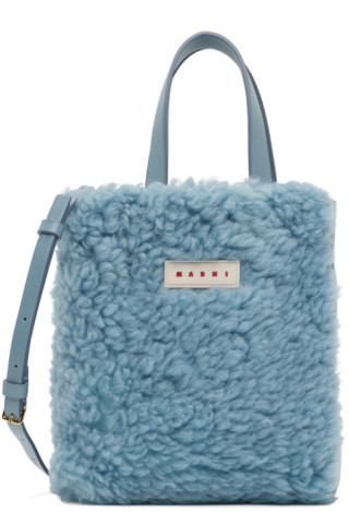 Blue Mini Museo Tote | SSENSE