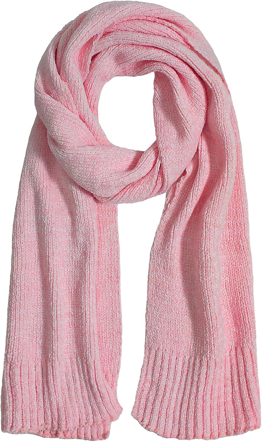 Scarf for Women Men Soft Chenille Winter Scarves Warm Thick Scarf | Amazon (US)