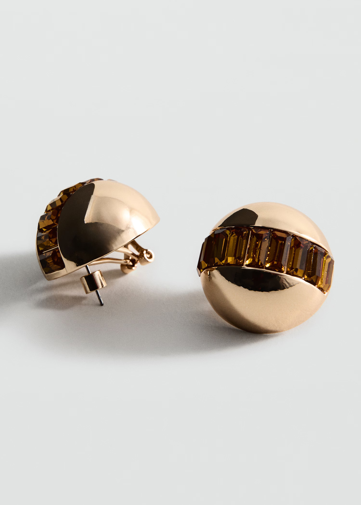 Combined round earrings - Women | MANGO United Kingdom | MANGO (UK)