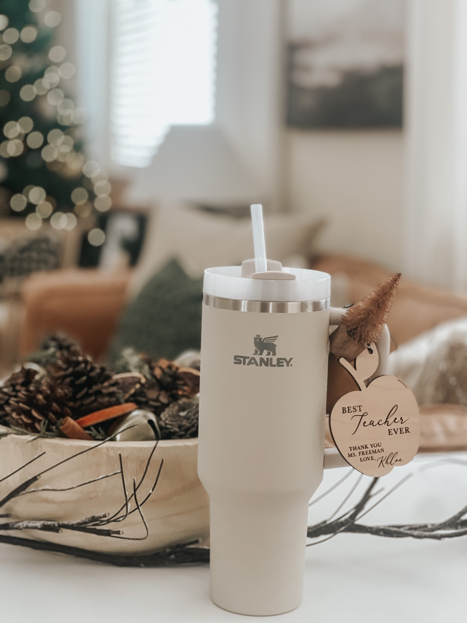 Stanley back in stock! So many colors to choose from and come in different sizes. These make the perfect gift this holiday season. Add ribbon or an ornament for a pretty detail. ✨🌲 #giftguide #teachergiftidea #makeitpersonal #christmasgift #LTKHoliday

#LTKSeasonal #LTKGiftGuide