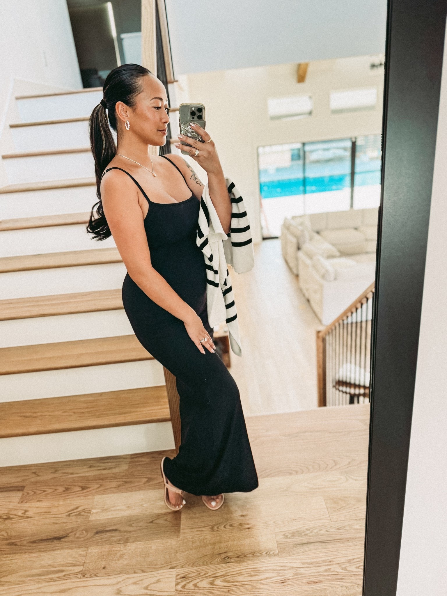 Dressed it down with sandals. Dressed it up with a little perfume and hoops. The Skims maxi tank dress really does both. 

#LTKSaleAlert #LTKStyleTip #LTKFamily