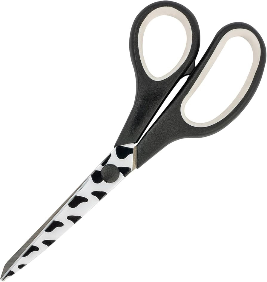 SINGER 00429 7 ¾” Scissors, Cow Print | Amazon (US)