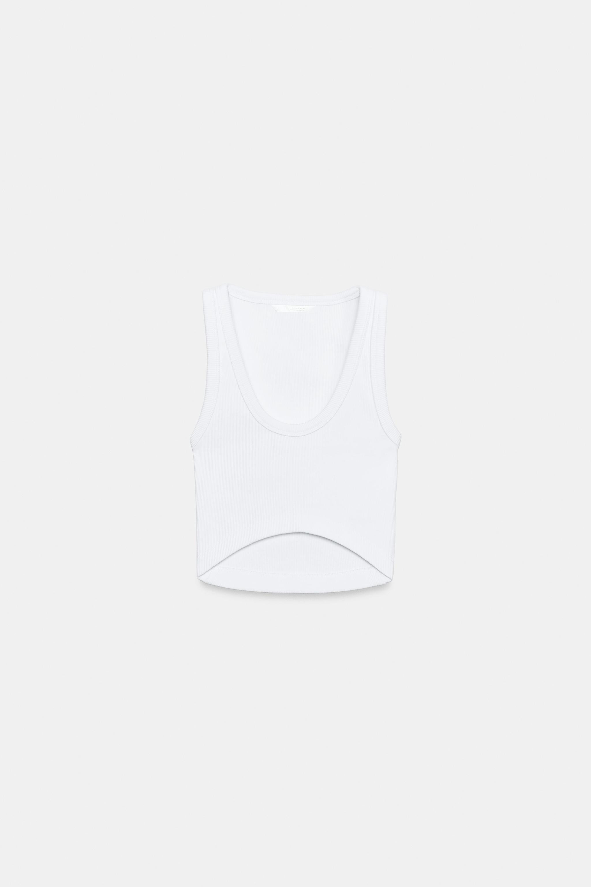 RIB CROP TOP | Zara UK