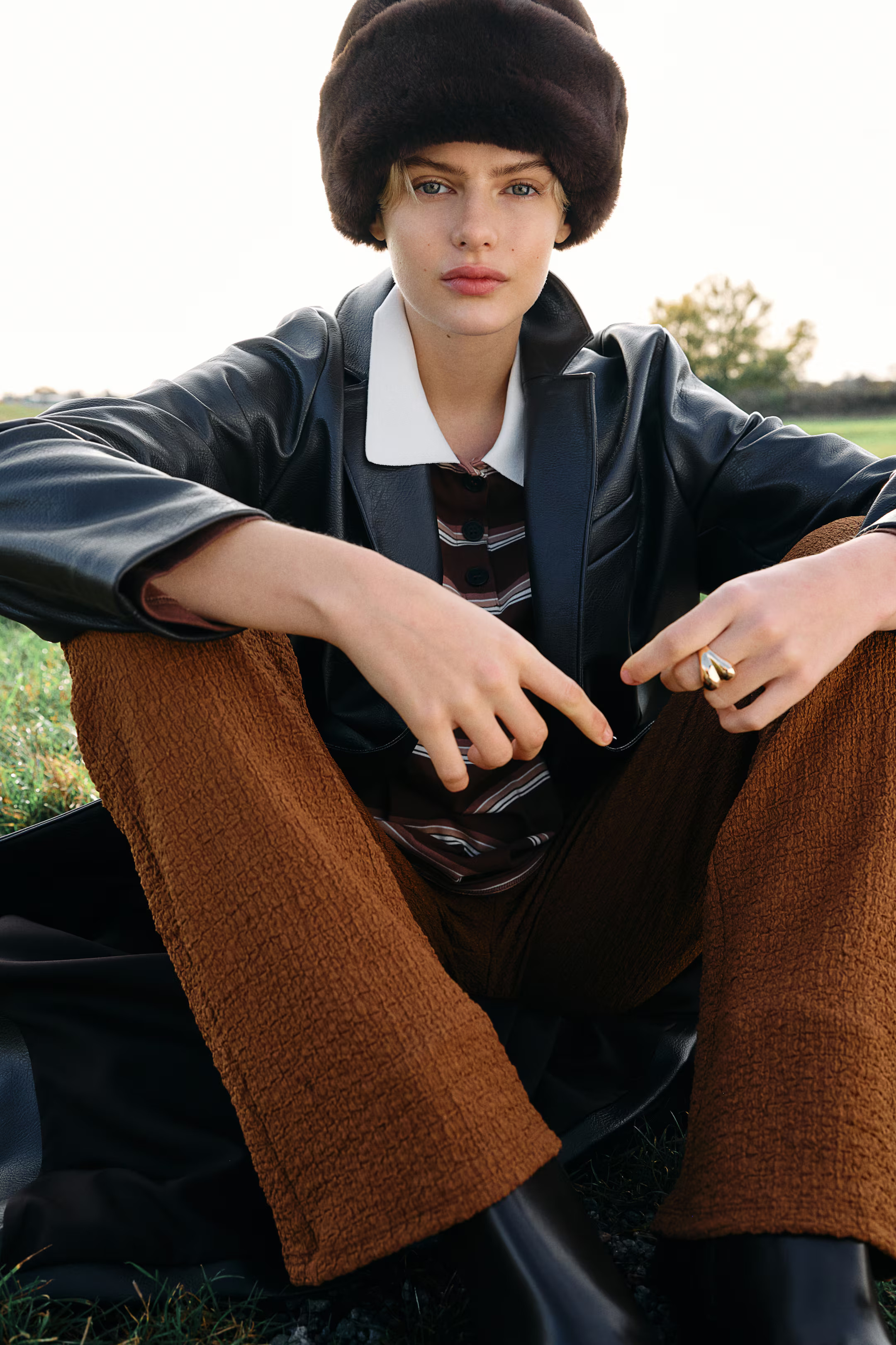 Fluffy hat | H&M (UK, MY, IN, SG, PH, TW, HK)