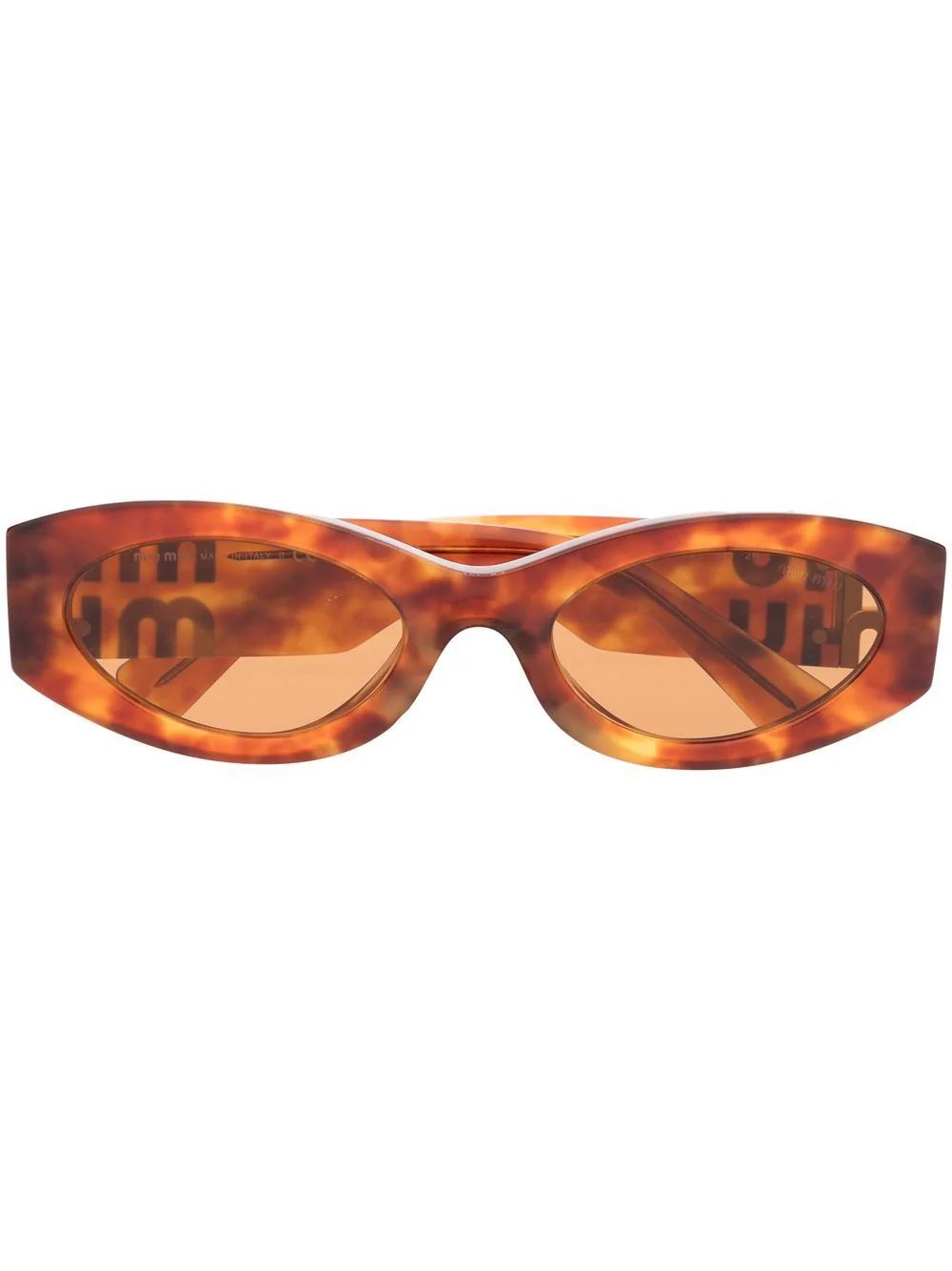 Glimpse oval-frame sunglasses | Farfetch Global
