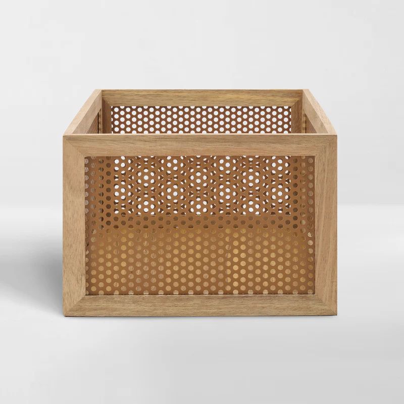 Perforated Acacia Baskets | NEAT Method