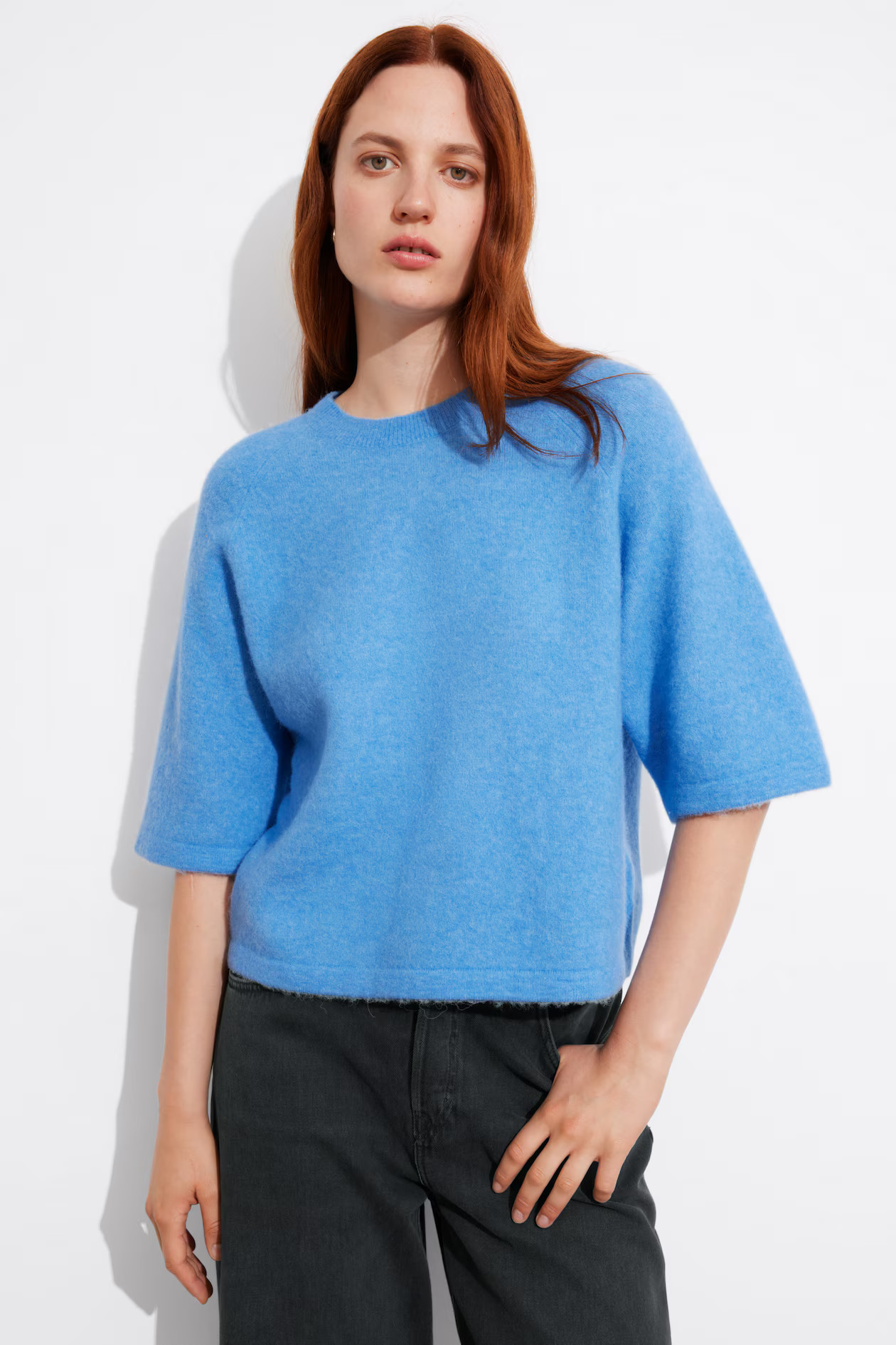 Gebreide top van alpacawolmix | H&M (DE, AT, CH, NL, FI)