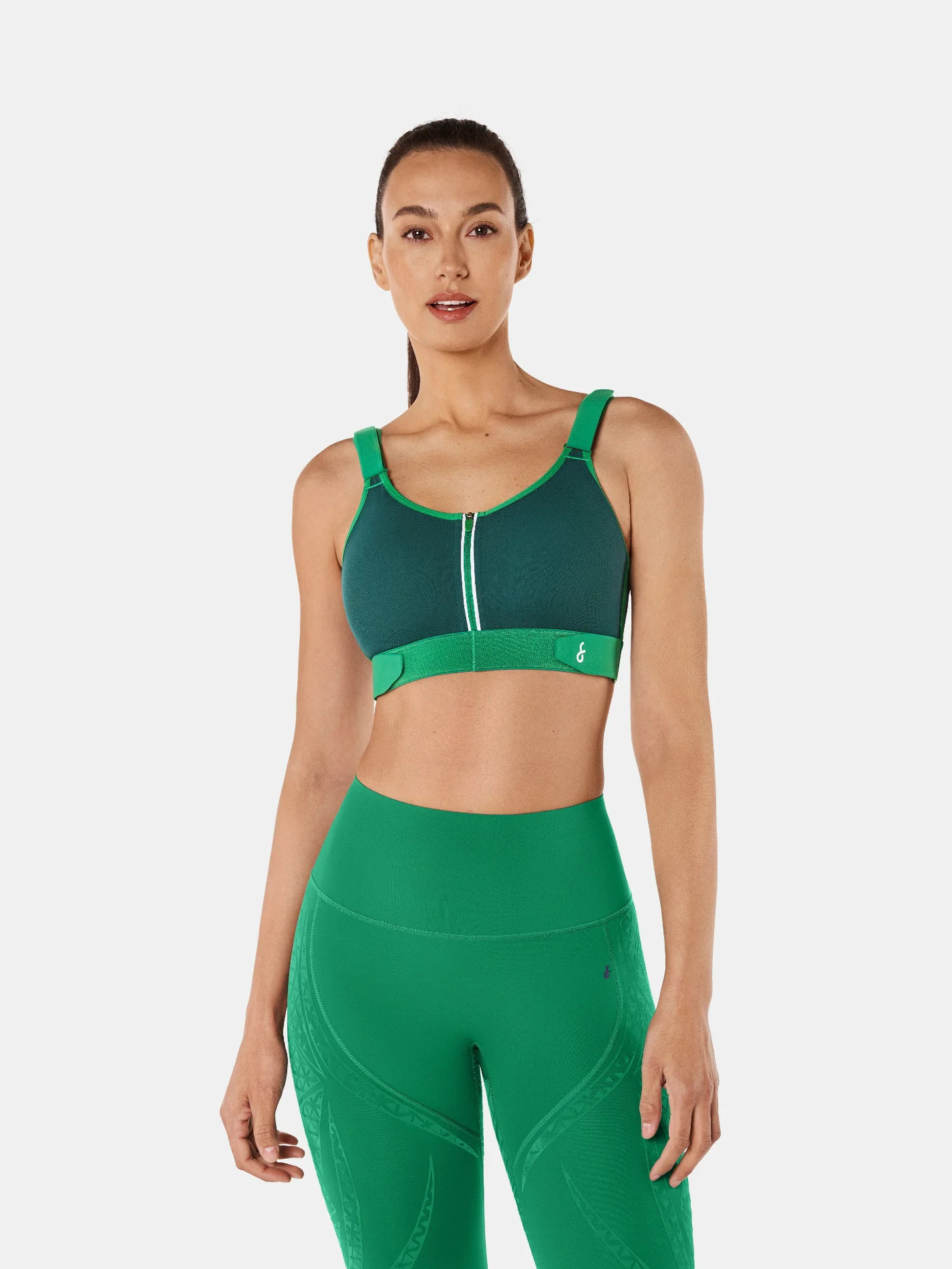 EmbraceAll Sports Bra - Forest Green/Oasis Green / M | Fanka INT