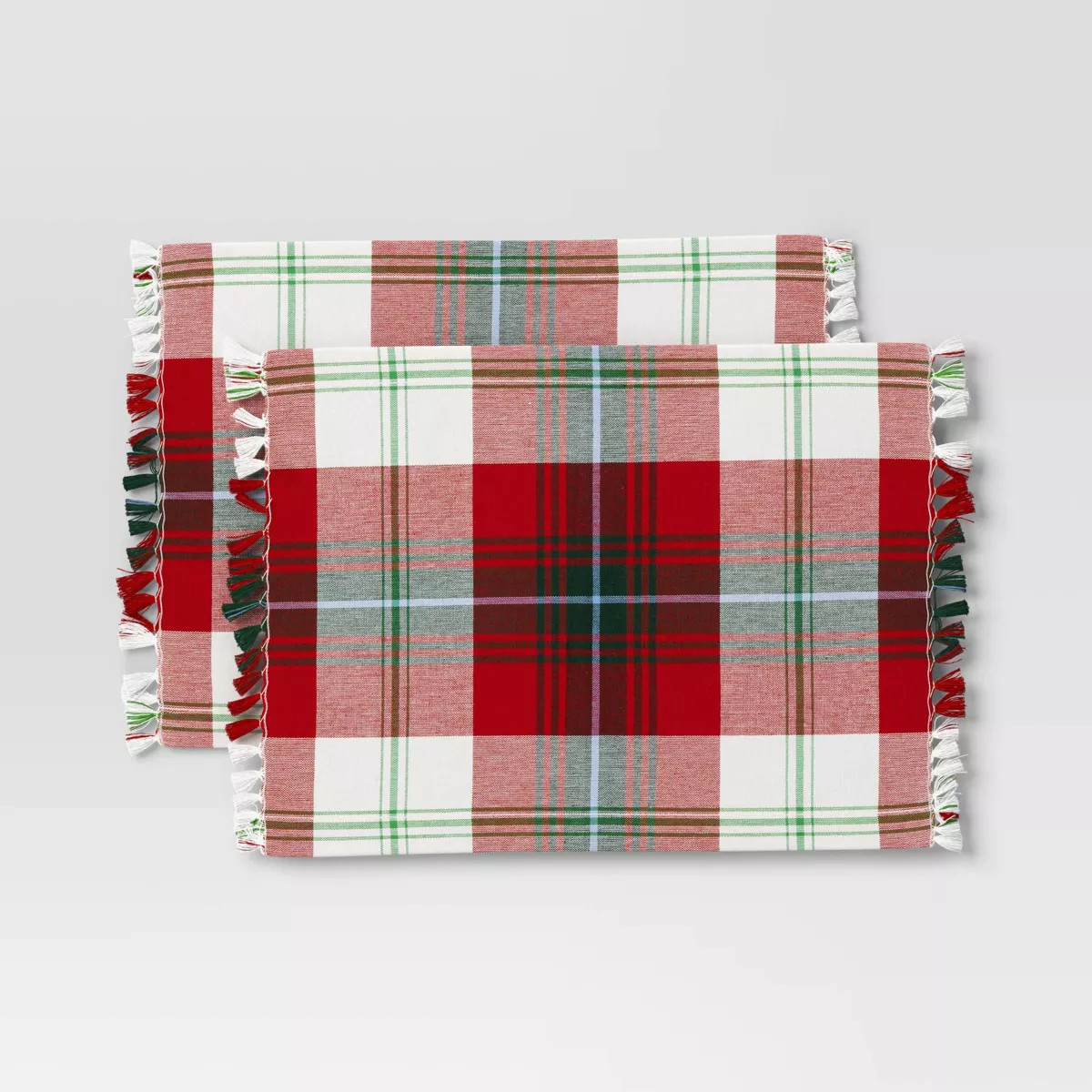 2pk Plaid Placemat Set - Threshold™ | Target