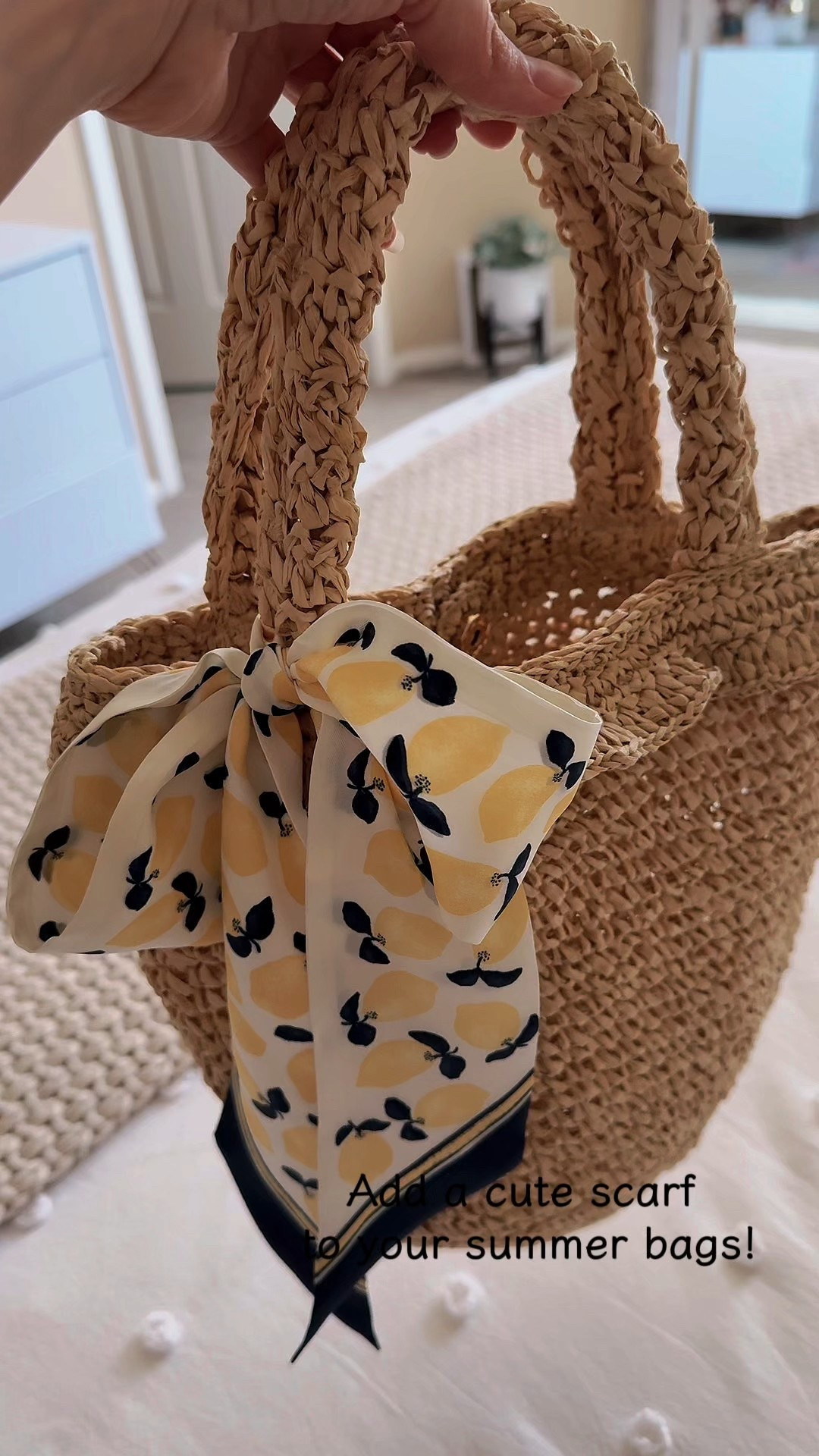 Add a cute scarf to your summer bags this season.







Raffia bag, Straw bag, scarf, head scarf, trending, ways to wear a scarf, summer bags 
#LTKWatchNow


#LTKSeasonal #LTKStyleTip #LTKItBag #LTKFindsUnder50 #LTKSaleAlert