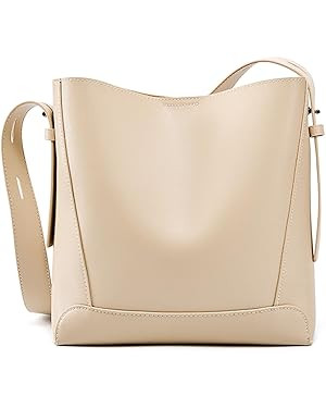 Aipjoy Bucket Bags For Women,Bucket Purses,Vegan Leather Shoulder Tote Bag Handbag With Adjustabl... | Amazon (US)