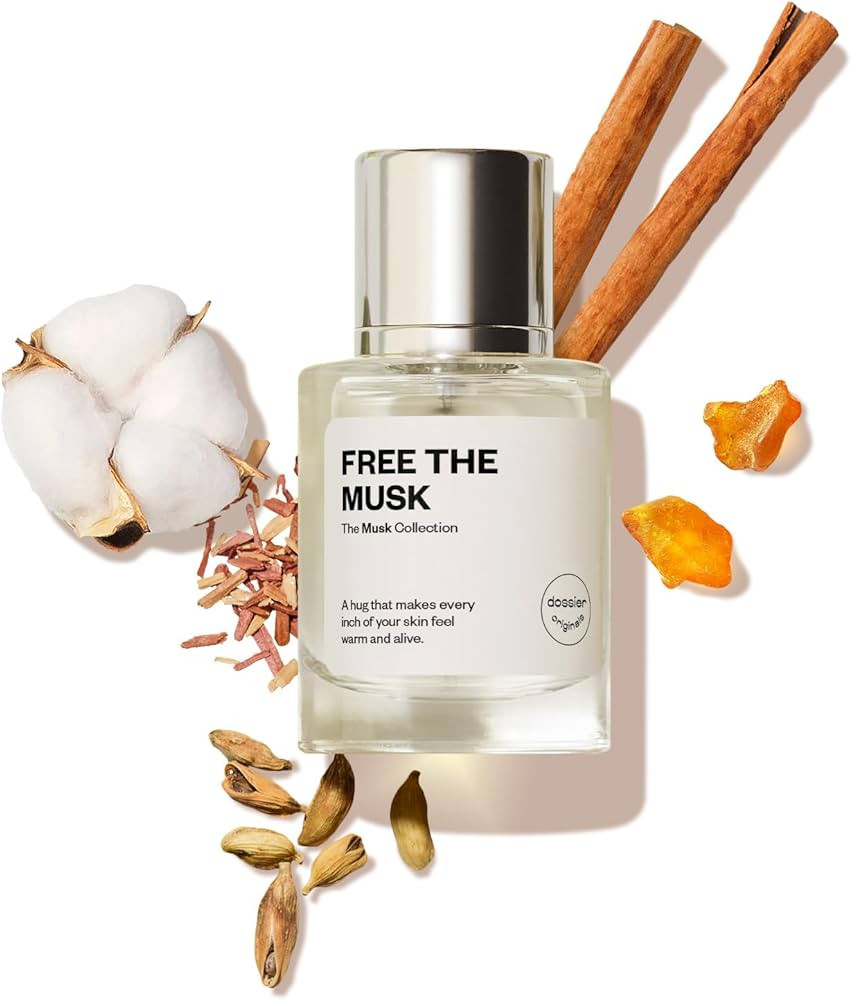 Dossier Free The Musk - Eau de Parfum for All - 50ml / 1.7oz - Clean Skin Musk Fragrance with Amb... | Amazon (US)