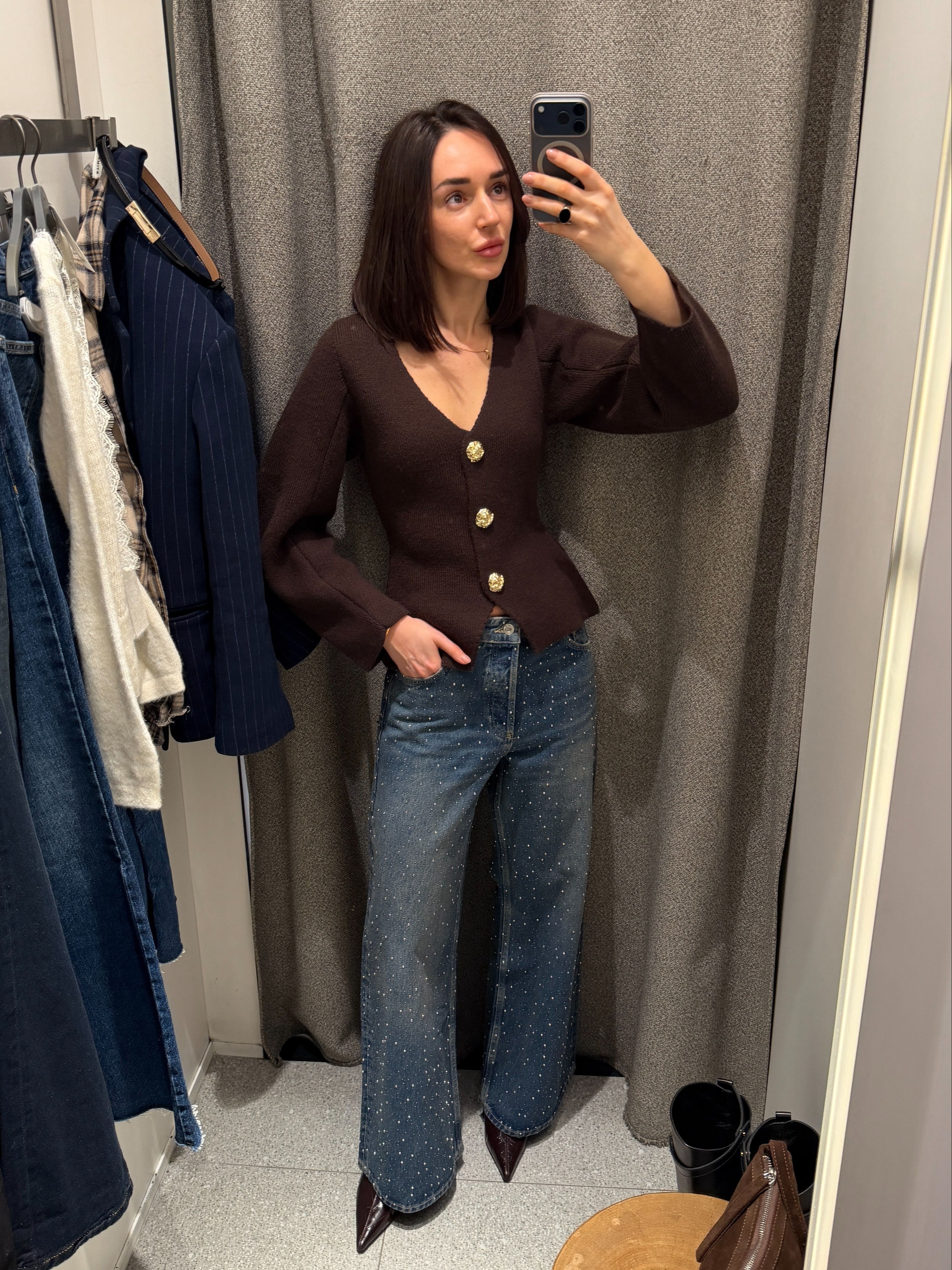 Amazing finds at Mango for spring 2026.
On me - cardigan size XS, jeans size 36 

 #LTKgrwm #LTKootd #LTKWorkwear