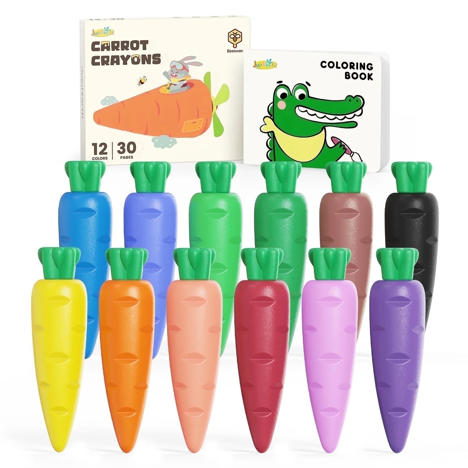 Jupitearth 12 Ct Twistable and Washable Crayons on Sale,Christmas Coloring Gift | Walmart (US)