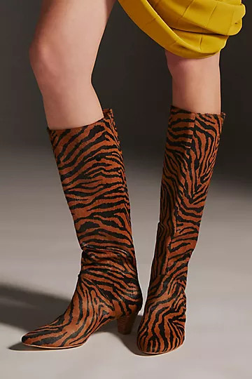 Silent D Kitten-Heel Slouch Boots | Anthropologie (US)