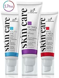 Artnaturals Skin Care Set - Skin Care Kit Includes Eye Cream, Face and Neck Cream and Retinol Cre... | Amazon (US)