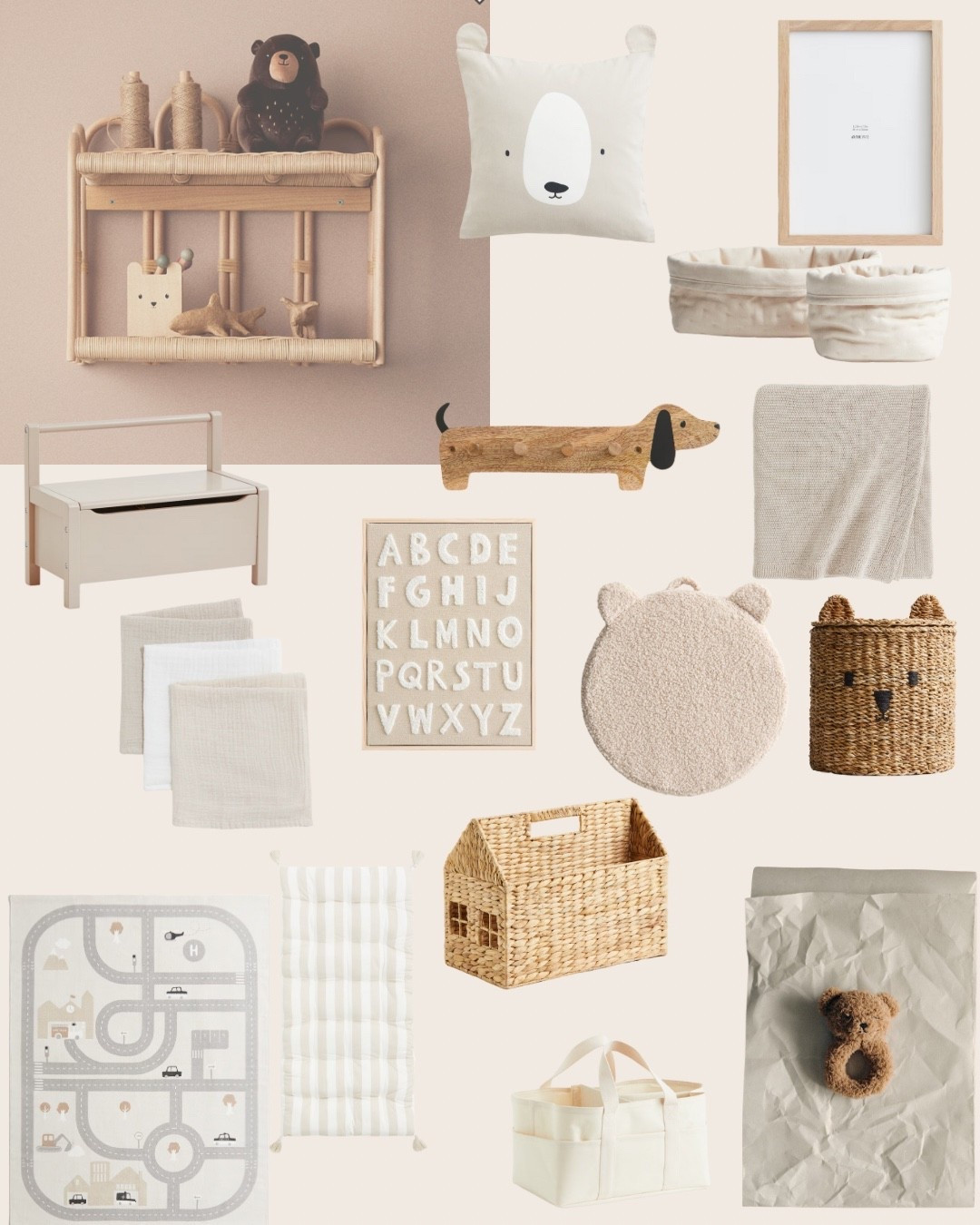 Nursery Baby and Kids H&M finds for a neutral room 

#LTKKids #LTKBaby #LTKFindsUnder100
