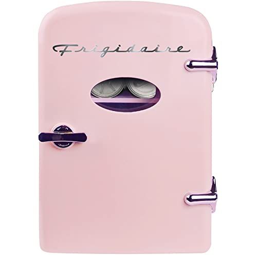 Frigidaire Pink EFMIS129- AMZ EFMIS129 Mini Portable Fridge, 4 litres Capacity Chills Six 12oz Ca... | Amazon (US)