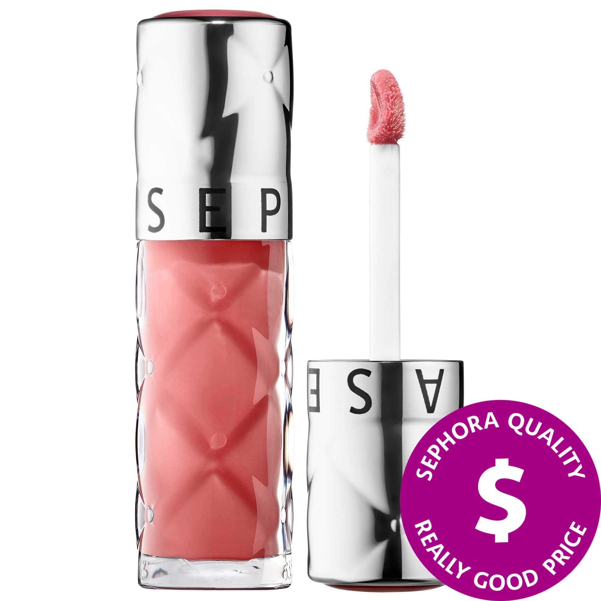SEPHORA COLLECTION Outrageous Plumping Lip Gloss 7 Pink Pout 0.2 oz/ 6 mL | Sephora (US)