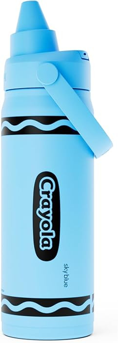 CamelBak Crayola Chug Stainless Steel Water Bottle 16oz, Sky Blue | Amazon (US)