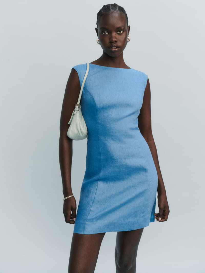 Avina Linen Dress | Reformation (Global)
